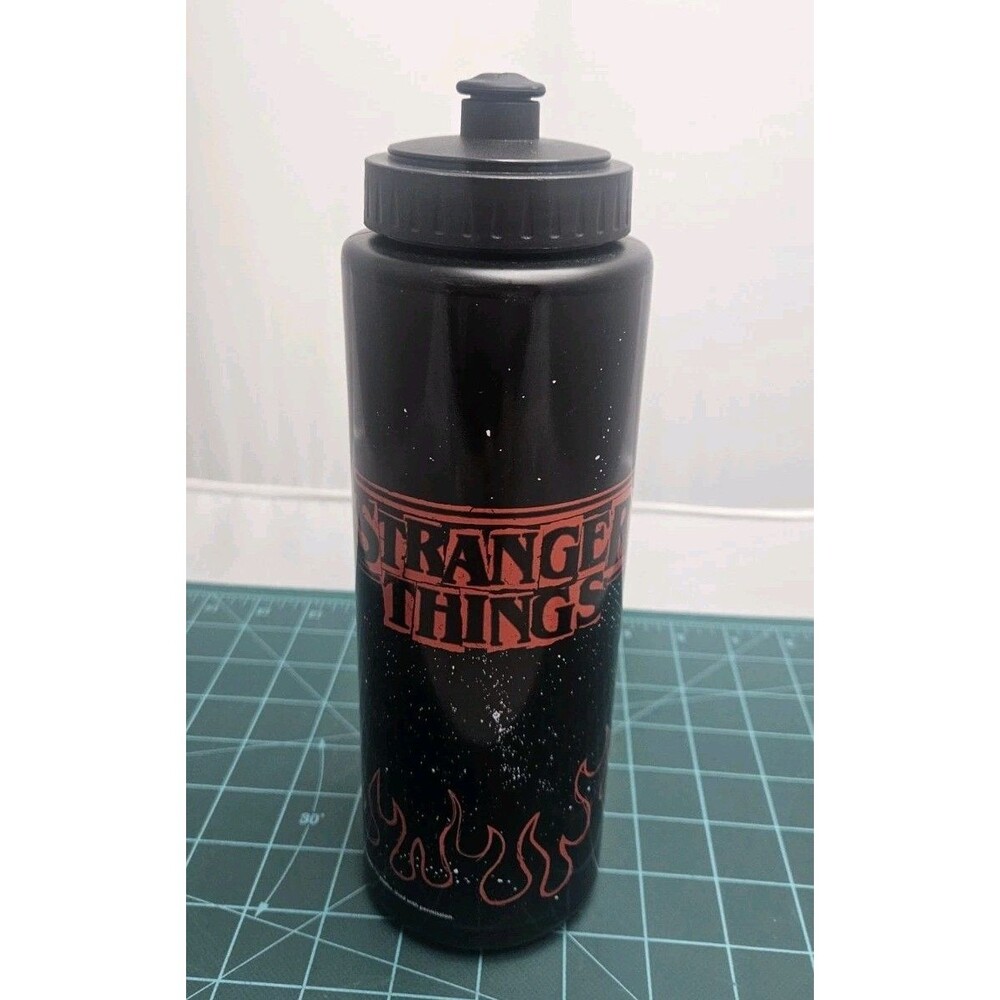 Stanger Things Hellfire Club Tumbler Plastic Water Bottle